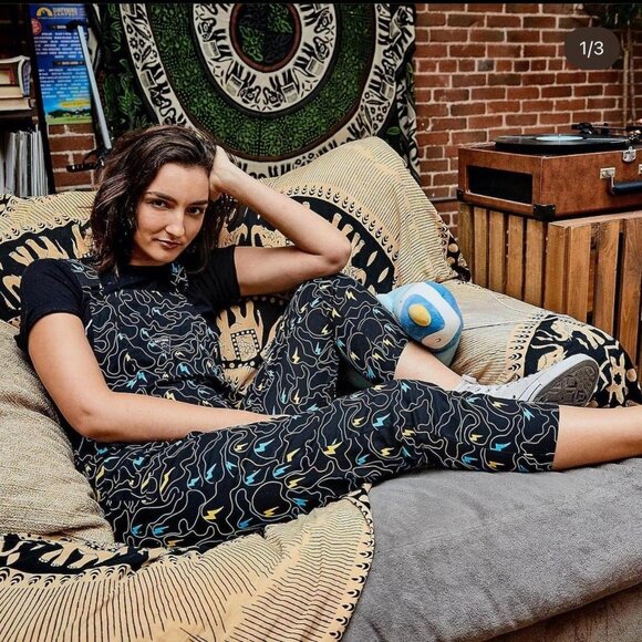 Dirtybird "Ghost Camo" Festival Overalls, Dirtybird Records - Size S - Picture 2 of 7